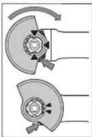 BOSCH GWS 12-125 P Professional - Cubierta protectora para amolar - 1