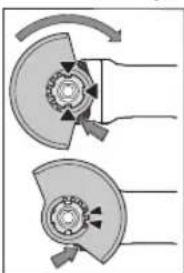 BOSCH GWS 12-125 P Professional - Tampa de proteção para lixar - 1