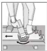 BOSCH GWS 12-125 P Professional - Rezanie kovu - 1