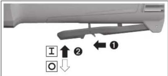 BOSCH GWS 12-125 P Professional - Vklop/izklop - 1
