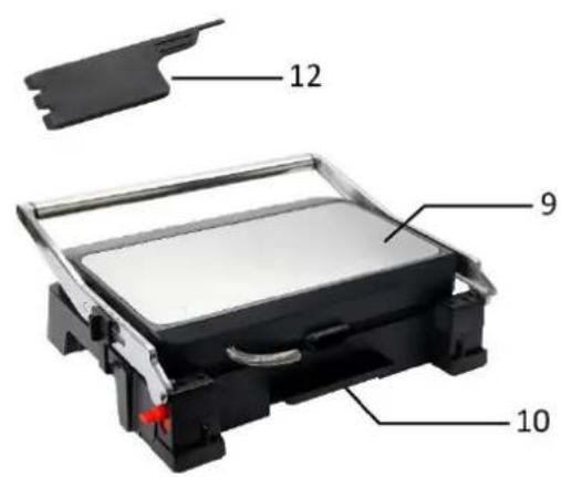 Emerio CG-130859.1 - UTILISATION EN TANT QUE GRIL OUVERT - 3