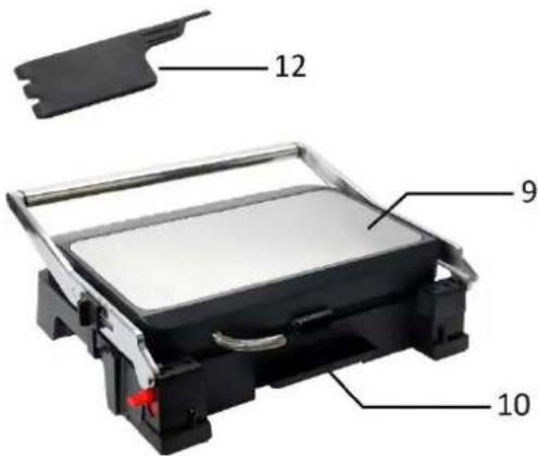 Emerio CG-130859.1 - PARTS IDENTIFICATION - 2