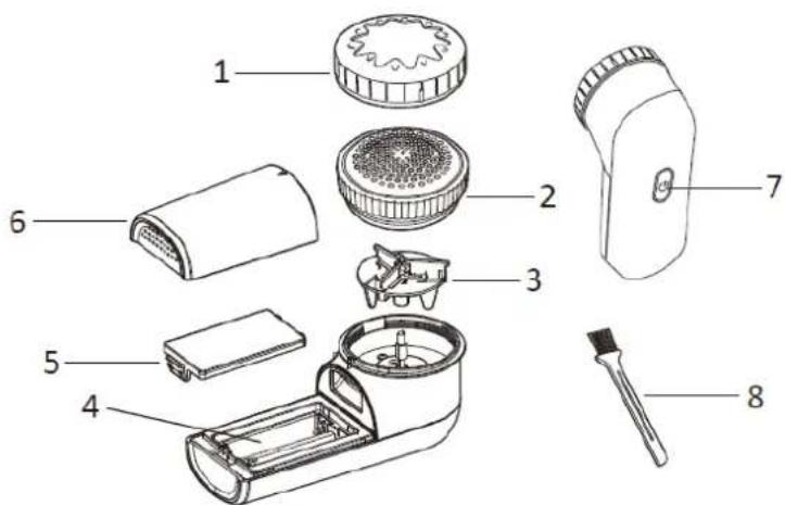 Emerio LR-131325.1 - PARTS DESCRIPTION - 1