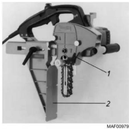 Mafell SG 500 - Avverenza per il montaggio della LS 103   Ec sul disposativo SG 500 - 1