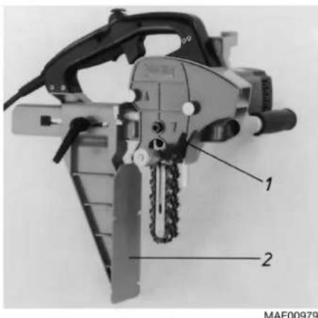 Mafell SG 400 - Montaggio della LS 103 Ec sul dispositivo SG 400 - 1