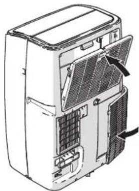 Fuave ACB18W24A - Reiniging van het luchtfilter - 4