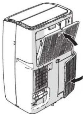 Fuave ACB18W24A - Nettoyage du filtre à air - 4