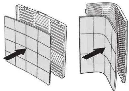 Fuave ACB18W24A - Cleaning the air filter - 3