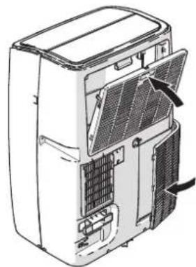 Fuave ACB18W24A - Cleaning the air filter - 4