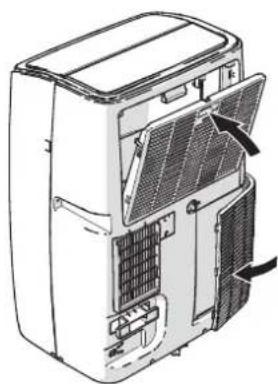 Fuave ACB18W24A - Reinigung des Luftfilters - 4