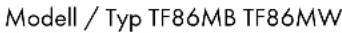 Fuave TF86MB - Technische Daten - 3