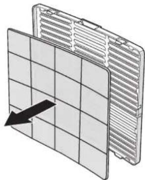 Fuave ACB09W24A - Cleaning the air filter - 2