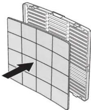 Fuave ACB09W24A - Cleaning the air filter - 3