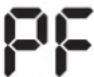 Fuave ACB16W24A - Error messages on the display - 1