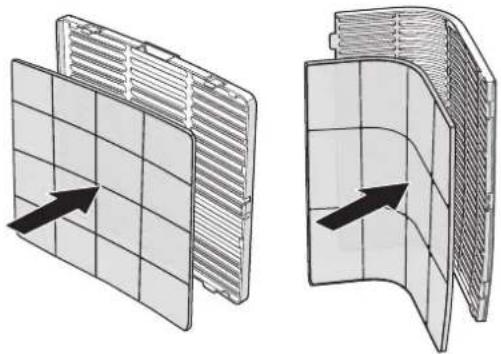 Fuave ACB16W24A - Cleaning the air filter - 3