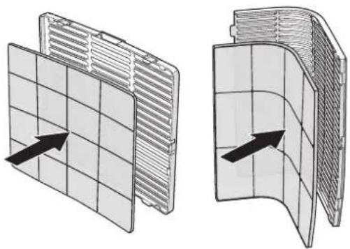 Fuave ACB12W24A+ - Cleaning the air filter - 3