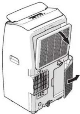 Fuave ACB12W24A+ - Reiniging van het luchtfilter - 1