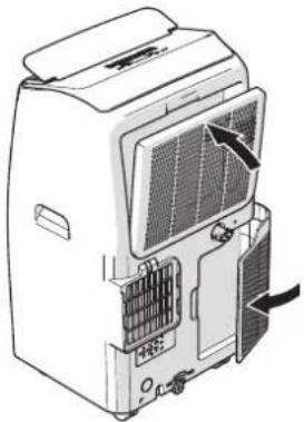 Fuave ACB12W24A+ - Reiniging van het luchtfilter - 4