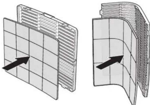 Fuave ACB14W24A - Cleaning the air filter - 3