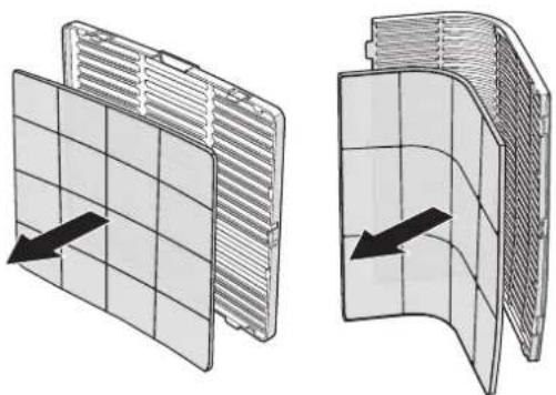 Fuave ACB14W24A - Reinigung des Luftfilters - 2