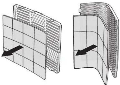 Fuave ACB14W24A - Reiniging van het luchtfilter - 2