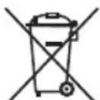 BOMANN KB 6012.1 CB - Signification du symbole « Poubelle » - 1
