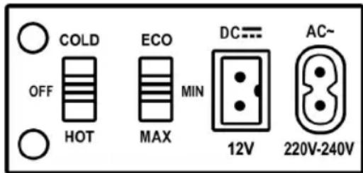 BOMANN KB 6012.1 CB - Bediening van het apparatus - 1