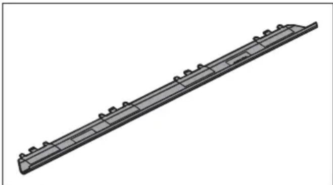 MIELE FNS 7794 D L - Baguette de finition - 1
