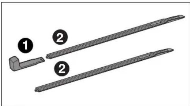 MIELE FNS 7794 D L - Rails de nivellement - 1