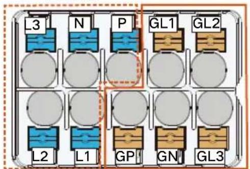 Sungrow SH25T - Backup Wiring Diagram (For TT system) Loads Connected to the Grid : - 42