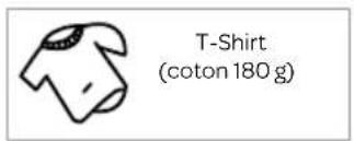 T-Shirt (coton 180 g)