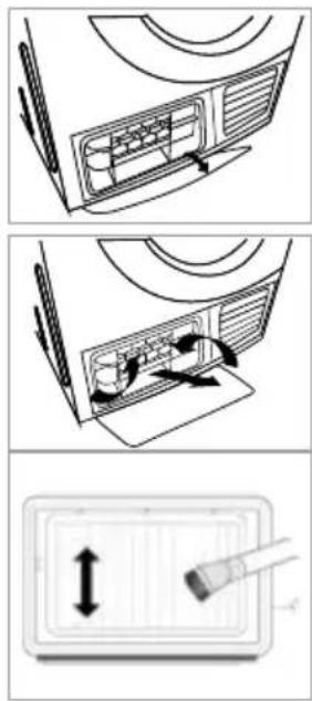 INVENTUM VDW8030B - WARNING! Do not use hard/sharp-edged objects! Do not operate the dryer without the condenser unit! - 1