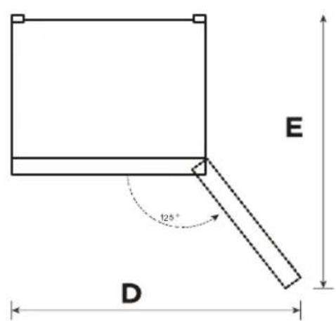 INVENTUM KV1850B - BENODIGDE RUIMTE VOOR PLAATSING - 3