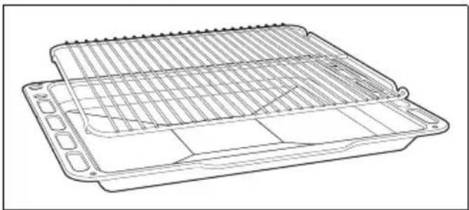 SMEG CX92IM - Grille pour lèchefrite - 1