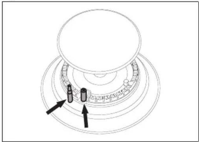 SMEG CX92GM - Bougies et thermocouples - 1