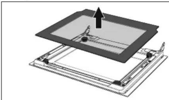 SMEG CX92GM - Démontage des vitres internes - 3