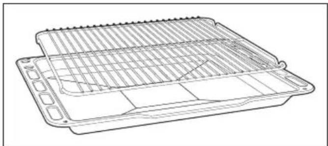 SMEG CX92GM - Grille pour lèchefrite - 1