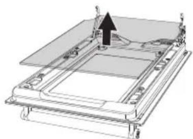 SMEG CX92GM - Démontage des vitres internes - 5