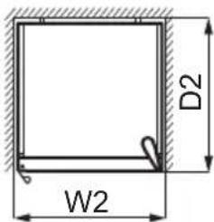 AEG OAG7M28XEW - Abmessungen - 3