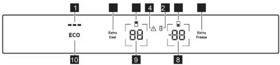 AEG TSC7M181DC - BEDIENINGSPANEEEL - 1