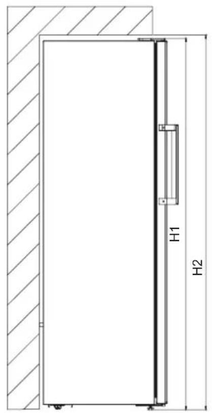 AEG ORK7M391DW - Abmessungen - 1