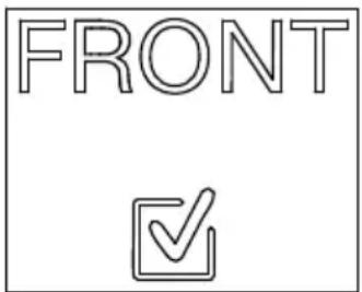 FRONT ✓