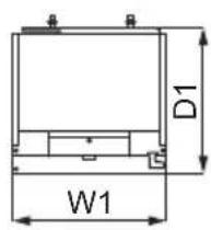 AEG ORC7P361CL - Afmetingen - 2
