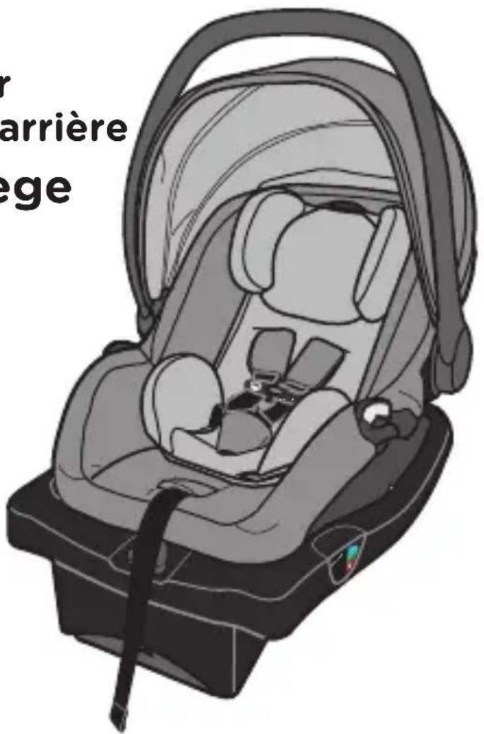 Evenflo LiteMax DLX - Mode d'emploi du siège d'autopour bébé - 1