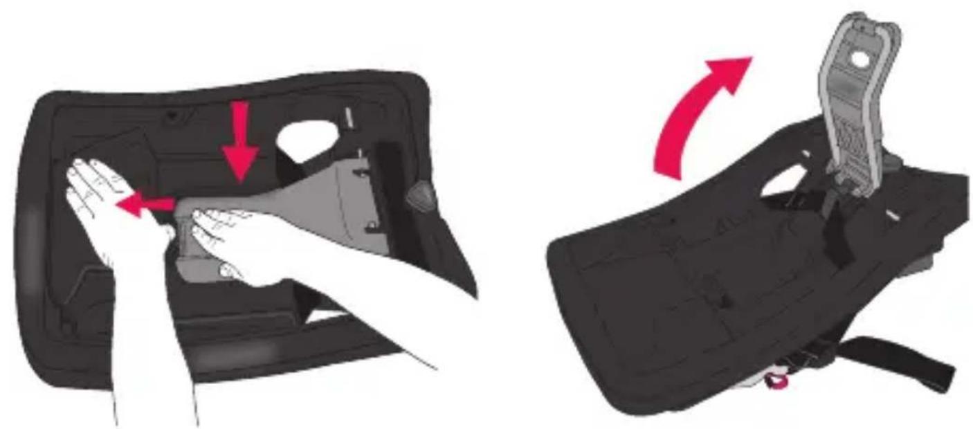Evenflo LiteMax DLX - Ouvrir l'enclenchement en une etape - 1