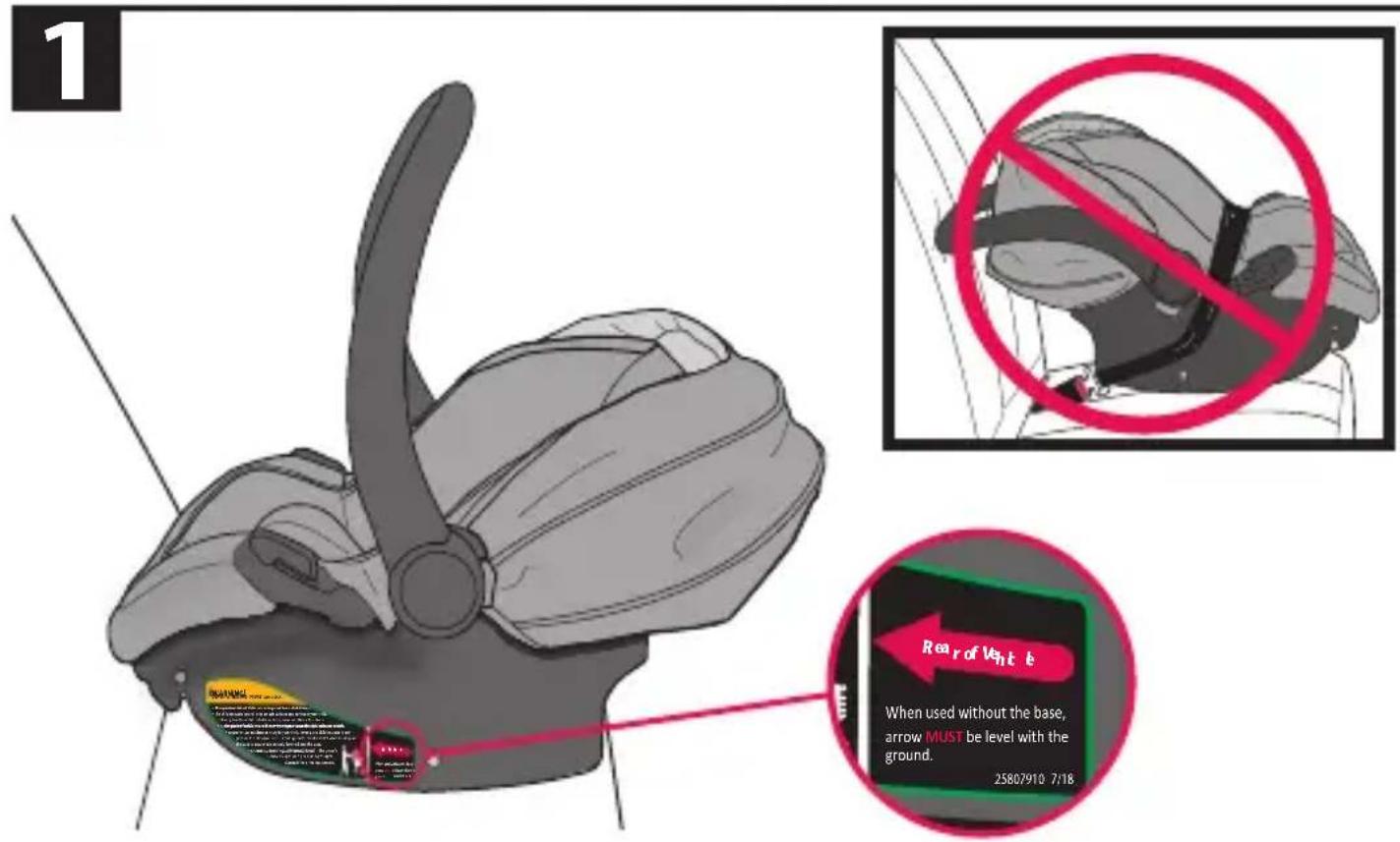 Evenflo LiteMax DLX - SANS la base pratique - 3