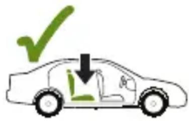Evenflo LiteMax DLX - Avertissements concernant l'emplacement - 1