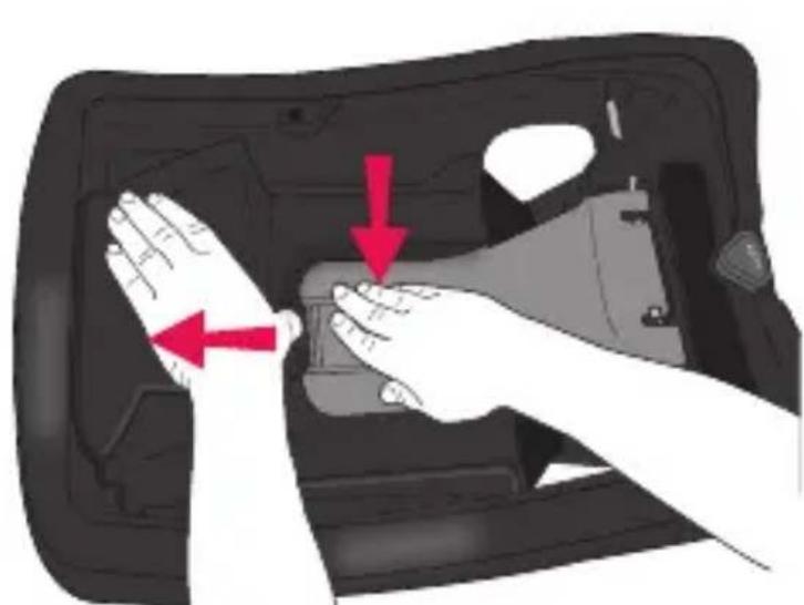 Evenflo LiteMax DLX - Ouvrir l'enclenchement en une étape - 1