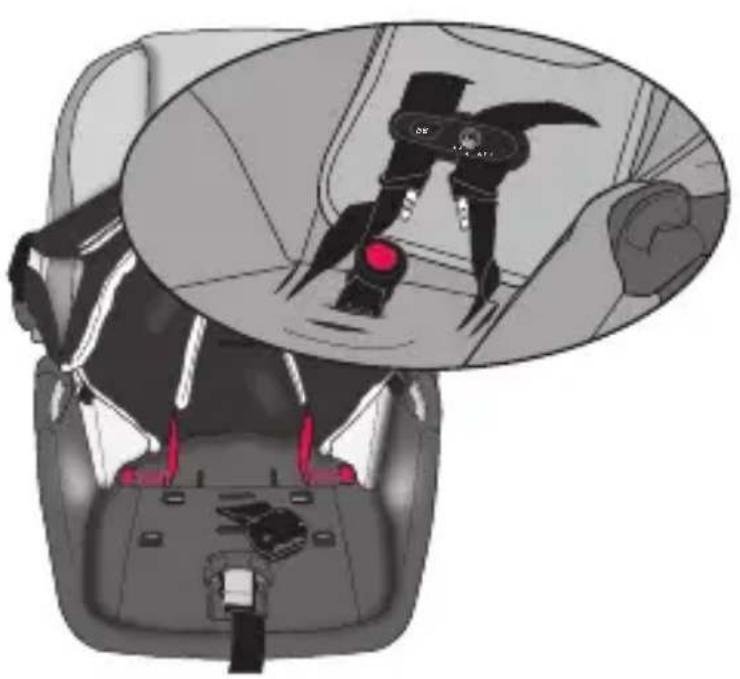 Evenflo LiteMax DLX - Changer la position de la sangle de la ceinture (suite) - 2