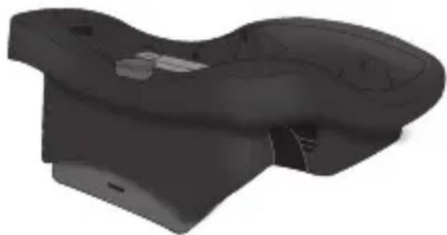 Evenflo LiteMax DLX - Installation de la base pratique avec la ceinture sous-abdominale et baudrier du vehicule (suite) - 1